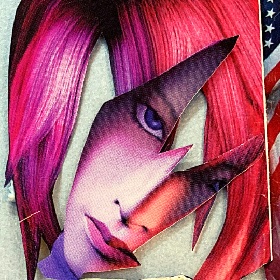 Collage of woman